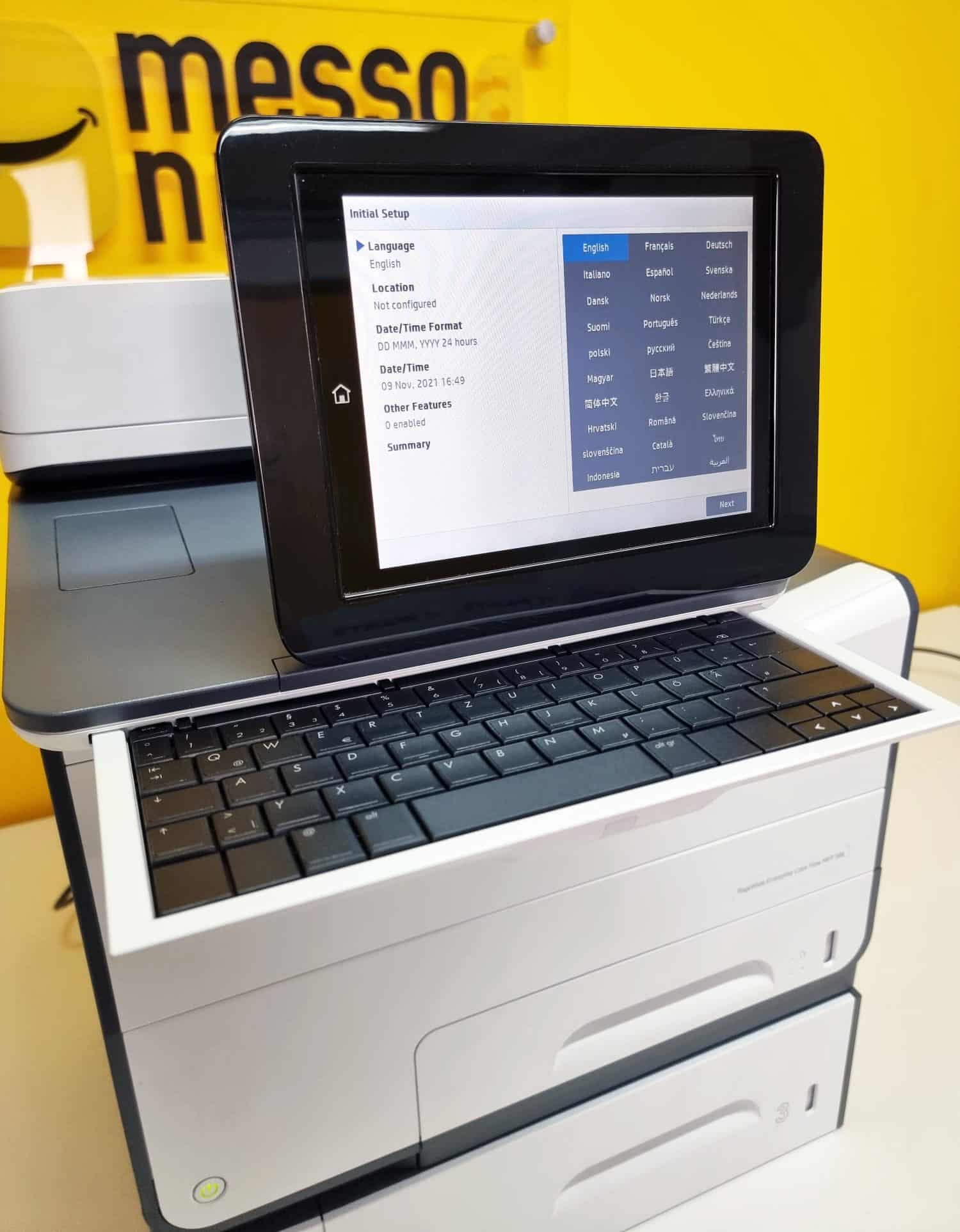 HP PageWide Enterprise Color Flow MFP 586z HP PageWide Enterprise Color Flow MFP 586z